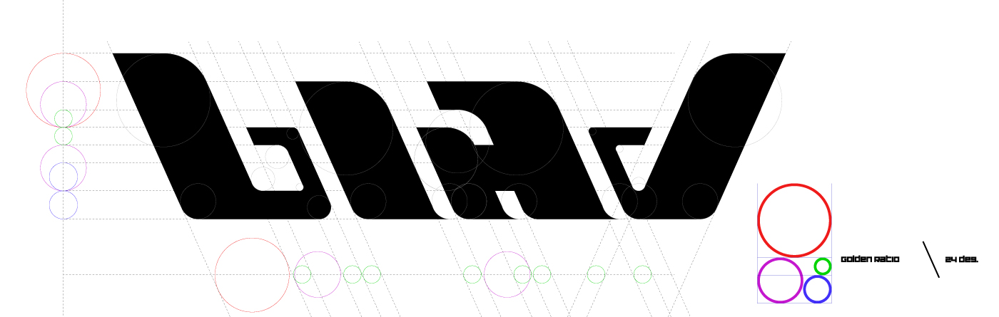 Golden ratio logotype final