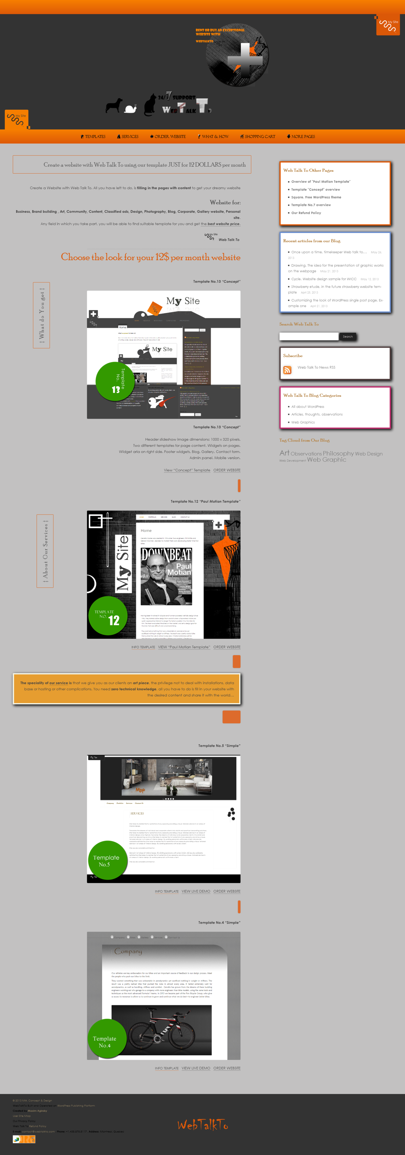 Index-Page WebTalkTo design version2